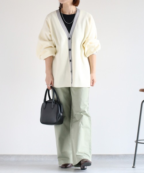 cepo(セポ)の「イージーワークパンツ 〈低身長/高身長サイズあり〉(その他パンツ・レディース・ベージュ/オリーブ/オフホワイト・S/M/L)」の22枚目の写真