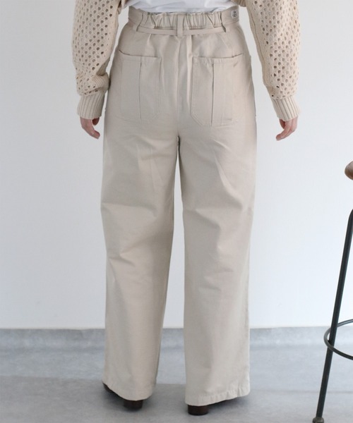 cepo(セポ)の「イージーワークパンツ 〈低身長/高身長サイズあり〉(その他パンツ・レディース・ベージュ/オリーブ/オフホワイト・S/M/L)」の13枚目の写真