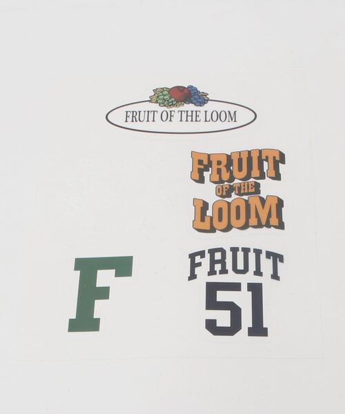 FRUIT OF THE LOOM（フルーツオブザルーム）の「【FRUIT OF THE LOOM/フルーツオブザルーム】FTL VINYL SHOULDER BAG & STICKER SEAL SET./ビニールショルダー（ショルダーバッグ・レディース・ブラック/ブラウン/オレンジ/ミント・FREE）」の8枚目の写真
