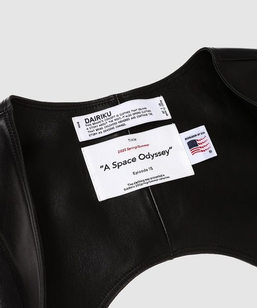 DAIRIKU（ダイリク）の「Jerome" Lether Holster（ベスト・メンズ・ブラック・ONE SIZE）」の6枚目の写真