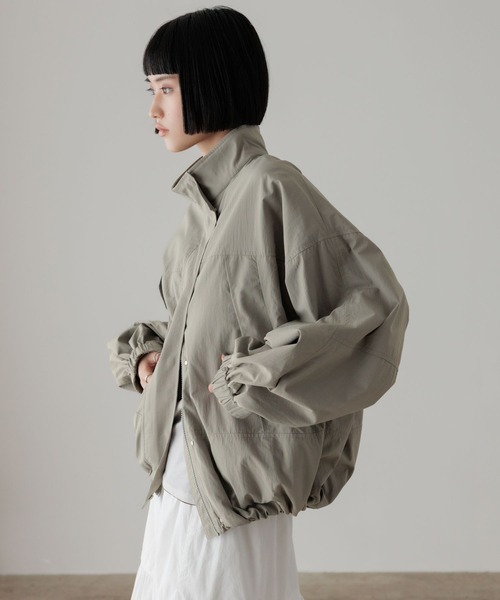 ボリュームショートモンスターコート 288194（ナイロンジャケット