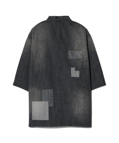glamb(グラム)の「Unplugged Denim Happi Shirt / アンプラグドデニムハッピシャツ(シャツ/ブラウス・メンズ・ブラック/インディゴブルー・S/M/L)」の21枚目の写真