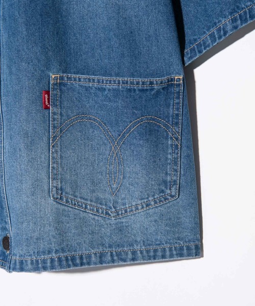 glamb(グラム)の「Unplugged Denim Happi Shirt / アンプラグドデニムハッピシャツ(シャツ/ブラウス・メンズ・ブラック/インディゴブルー・S/M/L)」の18枚目の写真