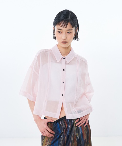 専用です！新品未使用IENA × EMILY WEEKハーフスリーブシアーシャツ IENA×EMILY WEEK special collaboration !!｜特集｜BAYCREW'S STORE