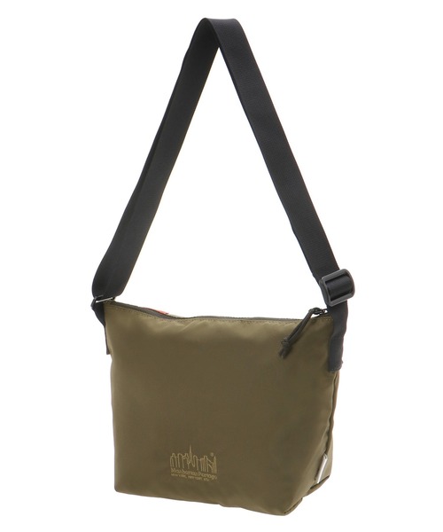 Manhattan Portage（マンハッタンポーテージ）の「Nylon Messenger Bag (S) No Flap 420D CORDURA ECO（メッセンジャーバッグ・メンズ・ブラウン/カーキ/ブラック・MEDIUM）」の3枚目の写真