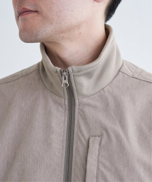 ikka(イッカ)の「Teflon(R)襟2wayブルゾン(ブルゾン・メンズ・ネイビー/チャコール/グレイッシュベージュ・M/S/L/XL)」の15枚目の写真