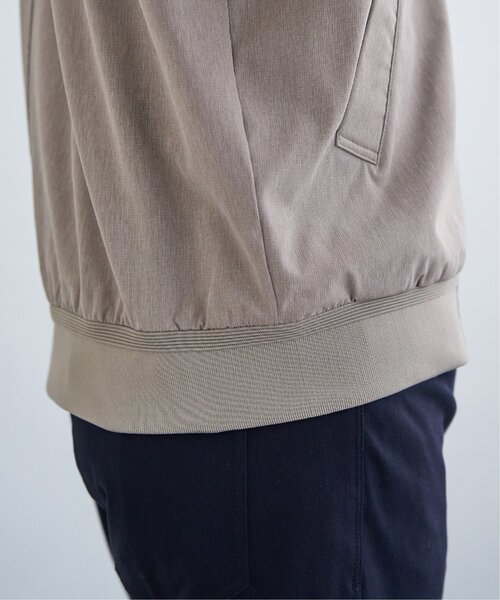ikka(イッカ)の「Teflon(R)襟2wayブルゾン(ブルゾン・メンズ・ネイビー/チャコール/グレイッシュベージュ・M/S/L/XL)」の18枚目の写真