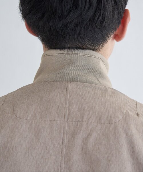 ikka(イッカ)の「Teflon(R)襟2wayブルゾン(ブルゾン・メンズ・ネイビー/チャコール/グレイッシュベージュ・M/S/L/XL)」の20枚目の写真