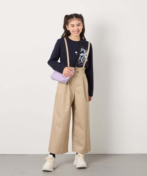 a.v.v（アーヴェヴェ）の「[KIDS]シンプルサコッシュ（ショルダーバッグ・キッズ・ブラック/ライラック/ダークインディゴブルー・120）」の16枚目の写真