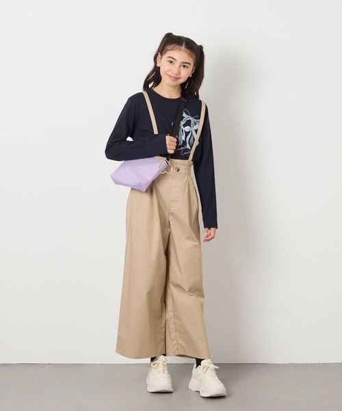 a.v.v（アーヴェヴェ）の「[KIDS]シンプルサコッシュ（ショルダーバッグ・キッズ・ブラック/ライラック/ダークインディゴブルー・120）」の17枚目の写真