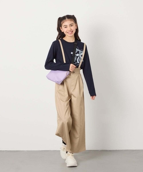 a.v.v（アーヴェヴェ）の「[KIDS]シンプルサコッシュ（ショルダーバッグ・キッズ・ブラック/ライラック/ダークインディゴブルー・120）」の18枚目の写真