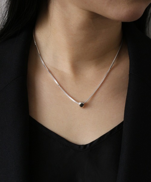 【silver925】BoxChainNecklace/ボックスチェーンネックレス