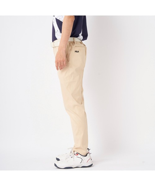 FILA GOLF(フィラゴルフ )の「FILA GOLF/フィラ ゴルフ ゴルフウェア ストレッチ 軽量 撥水 ツイル 9分丈 テーパードパンツ ロングパンツ(その他パンツ・メンズ・ホワイト/ネイビー/ブラック/ベージュ・M/L/LL)」の6枚目の写真
