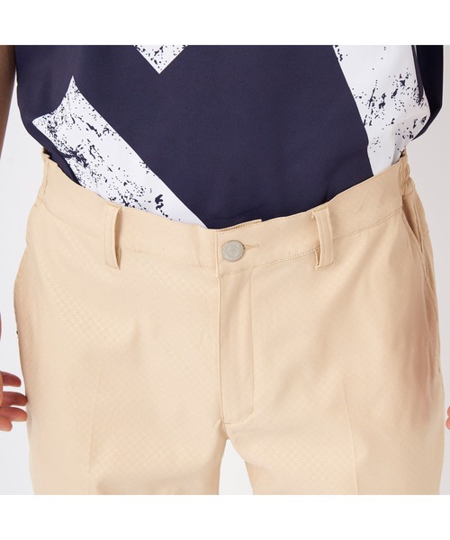 FILA GOLF(フィラゴルフ )の「FILA GOLF/フィラ ゴルフ ゴルフウェア ストレッチ 軽量 撥水 ツイル 9分丈 テーパードパンツ ロングパンツ(その他パンツ・メンズ・ホワイト/ネイビー/ブラック/ベージュ・M/L/LL)」の9枚目の写真