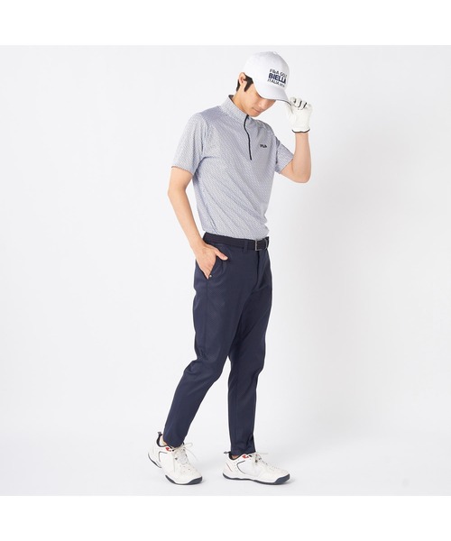 FILA GOLF(フィラゴルフ )の「FILA GOLF/フィラ ゴルフ ゴルフウェア ストレッチ 軽量 撥水 ツイル 9分丈 テーパードパンツ ロングパンツ(その他パンツ・メンズ・ホワイト/ネイビー/ブラック/ベージュ・M/L/LL)」の17枚目の写真