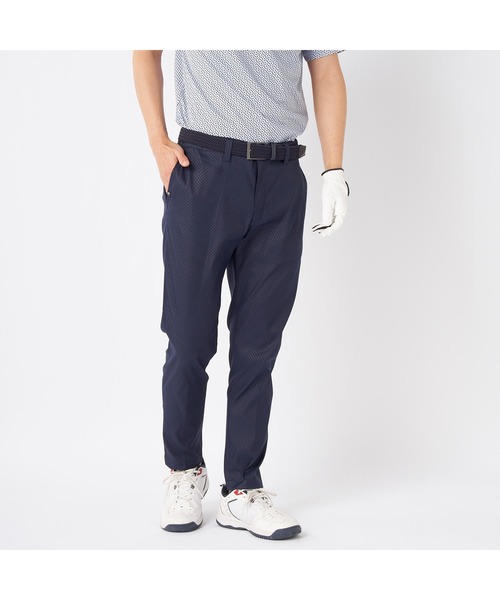 FILA GOLF(フィラゴルフ )の「FILA GOLF/フィラ ゴルフ ゴルフウェア ストレッチ 軽量 撥水 ツイル 9分丈 テーパードパンツ ロングパンツ(その他パンツ・メンズ・ホワイト/ネイビー/ブラック/ベージュ・M/L/LL)」の14枚目の写真