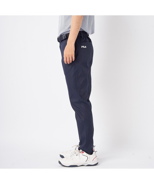 FILA GOLF(フィラゴルフ )の「FILA GOLF/フィラ ゴルフ ゴルフウェア ストレッチ 軽量 撥水 ツイル 9分丈 テーパードパンツ ロングパンツ(その他パンツ・メンズ・ホワイト/ネイビー/ブラック/ベージュ・M/L/LL)」の15枚目の写真