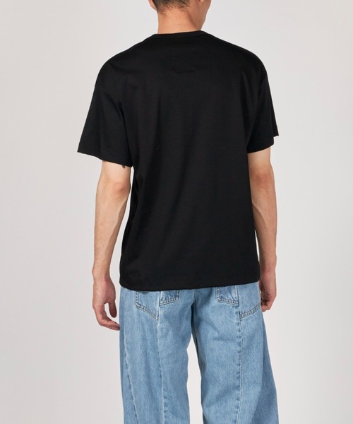 FUMITO GANRYU（フミトガンリュウ）の「FUMITO GANRYU Pattern F-patchwork tee A（Tシャツ/カットソー・メンズ・ホワイト/ブラック・1/2）」の4枚目の写真