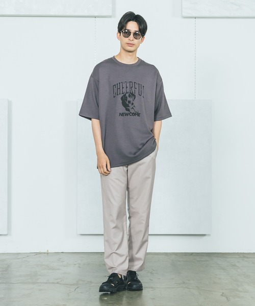 LAKOLE（ラコレ）の「ダンボールアニマル半袖Ｔ / 325997（Tシャツ/カットソー・メンズ・ホワイト/チャコール/グリーン/アクア・MEDIUM/LARGE）」の22枚目の写真