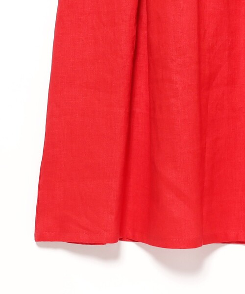 Ray BEAMS（レイビームス）の「リネン タック キーネック ワンピース [手洗い可]（ワンピース・レディース・ブラック/ブルー/レッド・ONE SIZE）」の17枚目の写真