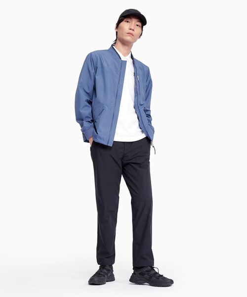 AIGLE（エーグル）の「UVカット 吸水速乾 クールマックス 半袖ポロシャツ（ポロシャツ・メンズ・ホワイト/ブラック/グリーン/ブルー・S/M/L/XL）」の8枚目の写真