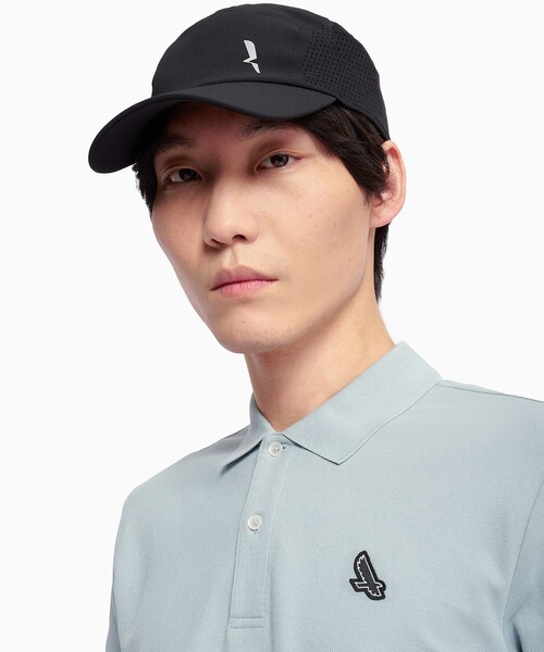 AIGLE（エーグル）の「UVカット 吸水速乾 クールマックス 半袖ポロシャツ（ポロシャツ・メンズ・ホワイト/ブラック/グリーン/ブルー・S/M/L/XL）」の12枚目の写真