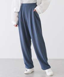 カットジョーゼットタックパンツ