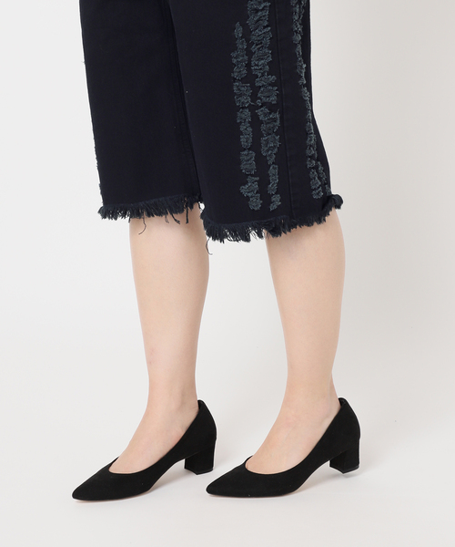 CITYSHOP(シティーショップ)の「KATHARINA DUBBICK 別注 DENIM SHORTS:デニムパンツ(デニムパンツ・レディース・ブラック・29/27)」の10枚目の写真