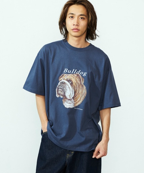 tシャツ LEE/リー ブルドッグ プリントTEE LT3195 レディース LEE/リー ブルドッグ プリントTEE LT3195（Tシャツ/カットソー