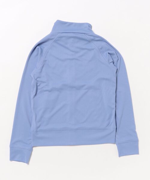 ROXY（ロキシー）の「MINI ARTSY FLORAL LO /ロキシーキッズロゴサムホール付きジップアップラッシュガード（水着）（ラッシュガード・キッズ・ホワイト/ブラック/ミント・120/130/140/150/110）」の7枚目の写真