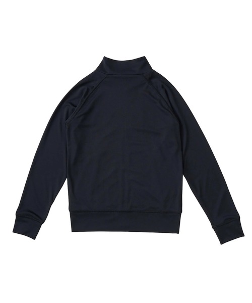 ROXY（ロキシー）の「MINI ARTSY FLORAL LO /ロキシーキッズロゴサムホール付きジップアップラッシュガード（水着）（ラッシュガード・キッズ・ホワイト/ブラック/ミント・120/130/140/150/110）」の5枚目の写真