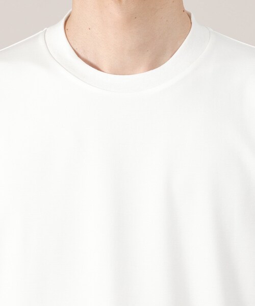 TAKEO KIKUCHI（タケオキクチ）の「【接触冷感】テーラード Tシャツ（Tシャツ/カットソー・メンズ・ブルー/ホワイト/ライトグレー/ネイビー/チャコールグレー・05/01/04/02/03）」の10枚目の写真