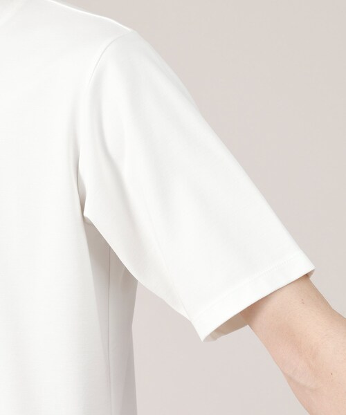 TAKEO KIKUCHI（タケオキクチ）の「【接触冷感】テーラード Tシャツ（Tシャツ/カットソー・メンズ・ブルー/ホワイト/ライトグレー/ネイビー/チャコールグレー・05/01/04/02/03）」の11枚目の写真
