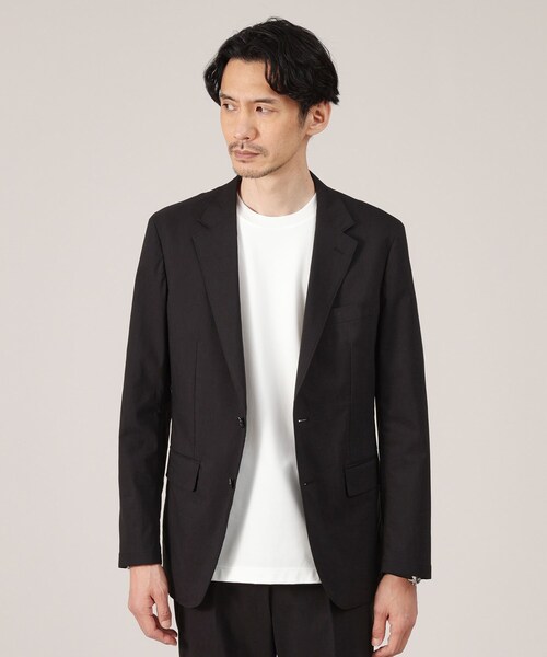 TAKEO KIKUCHI（タケオキクチ）の「【接触冷感】テーラード Tシャツ（Tシャツ/カットソー・メンズ・ブルー/ホワイト/ライトグレー/ネイビー/チャコールグレー・05/01/04/02/03）」の15枚目の写真