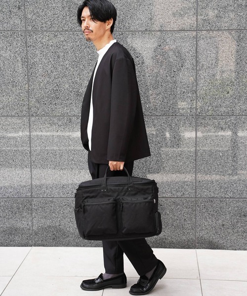 BAYBLO(ベイブロ)の「(LF)【:: fulcro 】【boeing】13ポケット/27L ボストンバッグ(ボストンバッグ・メンズ・ブラック・ONE SIZE)」の18枚目の写真