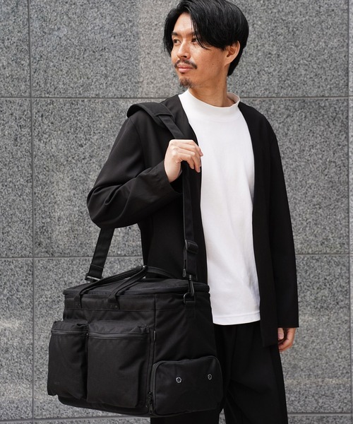 BAYBLO(ベイブロ)の「(LF)【:: fulcro 】【boeing】13ポケット/27L ボストンバッグ(ボストンバッグ・メンズ・ブラック・ONE SIZE)」の20枚目の写真