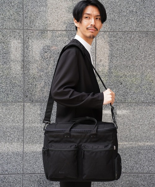 BAYBLO(ベイブロ)の「(LF)【:: fulcro 】【boeing】13ポケット/27L ボストンバッグ(ボストンバッグ・メンズ・ブラック・ONE SIZE)」の21枚目の写真