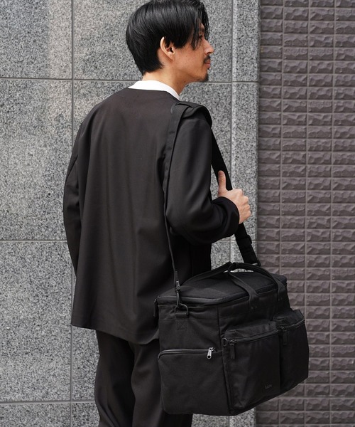BAYBLO(ベイブロ)の「(LF)【:: fulcro 】【boeing】13ポケット/27L ボストンバッグ(ボストンバッグ・メンズ・ブラック・ONE SIZE)」の22枚目の写真