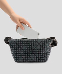 JNBY（ジェーエヌビーワイ）の「HOME Knotted Diamond Lattice Bento Box Bag / バッグ（ショルダーバッグ・レディース）」
