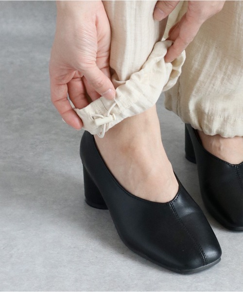 cepo（セポ）の「リネンミックスイージーワークパンツ（その他パンツ・レディース・ブラック/オフホワイト/オリーブ・S/M）」の13枚目の写真