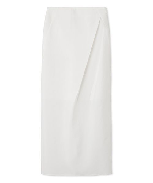 FRAY I.D（フレイアイディー）の「アシメタックタイトスカート（スカート・レディース・チェック/ホワイト/ブラック・0/1）」の2枚目の写真