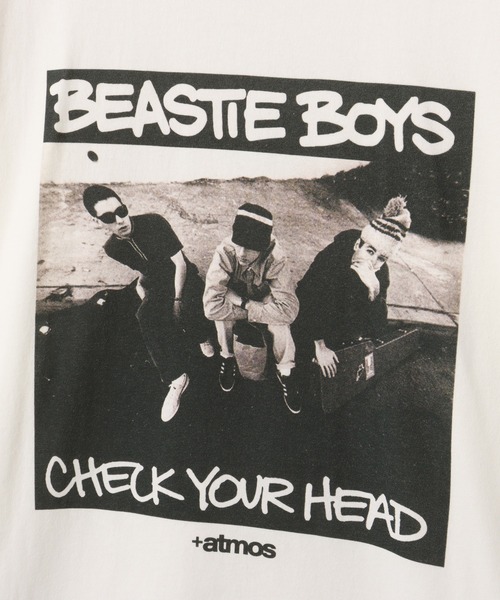 セール】Beastie Boys × atmos Check Your Head T-shirt / ビースティ