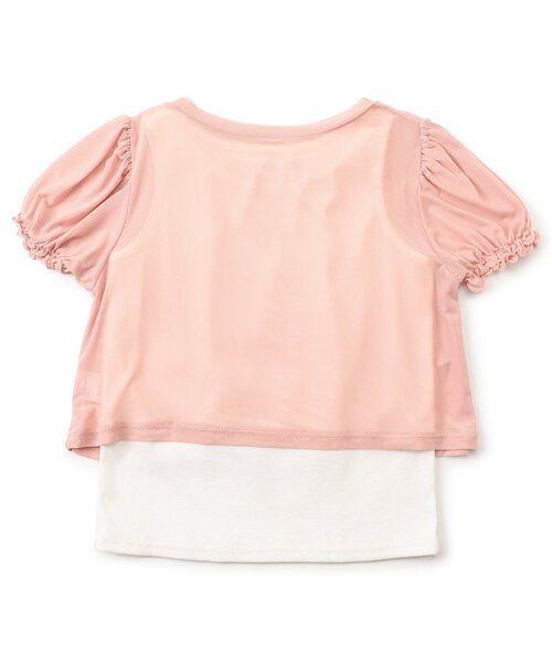 algy（アルジー）の「キャザーチュールT&タンクセット（その他トップス・キッズ・ブラック/サックスブルー/ピンク・XX-SMALL/X-SMALL/MEDIUM/SMALL）」の10枚目の写真