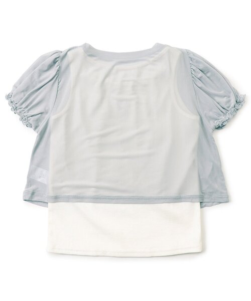 algy（アルジー）の「キャザーチュールT&タンクセット（その他トップス・キッズ・ブラック/サックスブルー/ピンク・XX-SMALL/X-SMALL/MEDIUM/SMALL）」の11枚目の写真