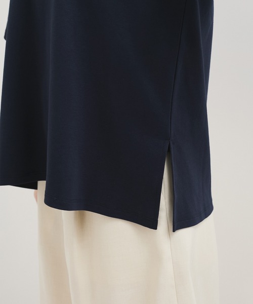 le cercle ADAM ET ROPE'(ルセルクルアダムエロペ)の「【UVケア】袖ボリュームTシャツ(Tシャツ/カットソー・レディース・グレー系その他/ネイビー/グリーン系その他2・FREE)」の19枚目の写真