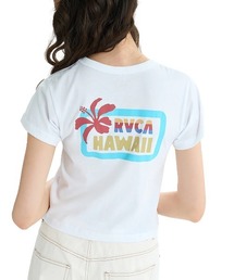 RVCA レディース PARADISE BABY ST Tシャツ 【2025年夏モデル】/ルーカ半袖Tシャツ