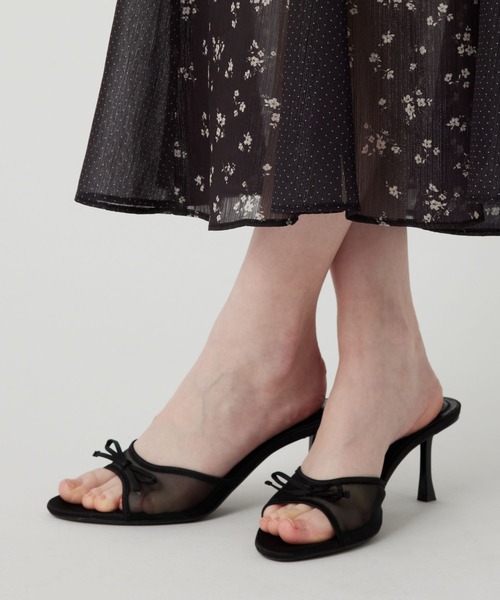 ME COUTURE（ミークチュール）の「ドットフルールMIXドレス（ワンピース・レディース・ブラック/アイボリー/ピンク・FREE）」の11枚目の写真