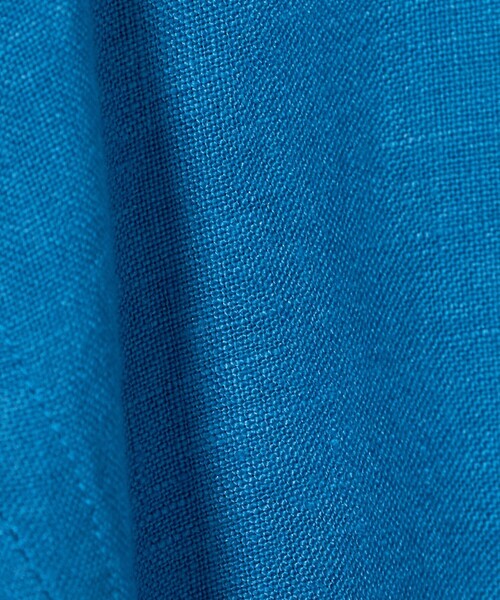 UNITED ARROWS（ユナイテッドアローズ）の「LIBECO バンドカラーシャツ（シャツ/ブラウス・メンズ・ナチュラル/ブラック/コバルトブルー/オレンジ・S/M/L/XL）」の10枚目の写真