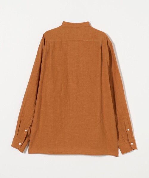 UNITED ARROWS（ユナイテッドアローズ）の「LIBECO バンドカラーシャツ（シャツ/ブラウス・メンズ・ナチュラル/ブラック/コバルトブルー/オレンジ・S/M/L/XL）」の22枚目の写真