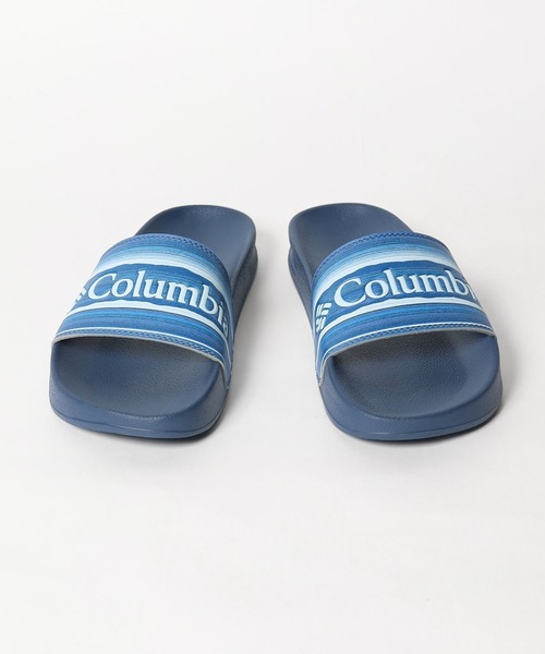 Columbia(コロンビア)の「【Columbia】HOOD RIVER SLIDE スライドサンダル シャワーサンダル ワンポイント ロゴ(サンダル・メンズ・ブルー・7/8/9/10)」の2枚目の写真